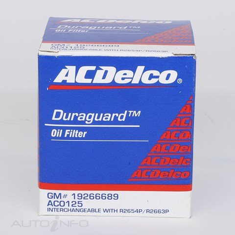 Oil Filter AC0125