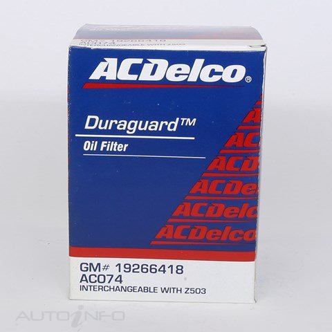 Oil Filter AC074