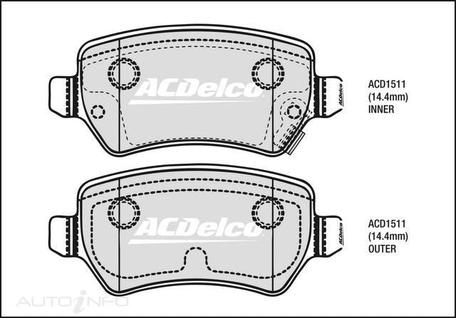 Brake Pads ACD1511