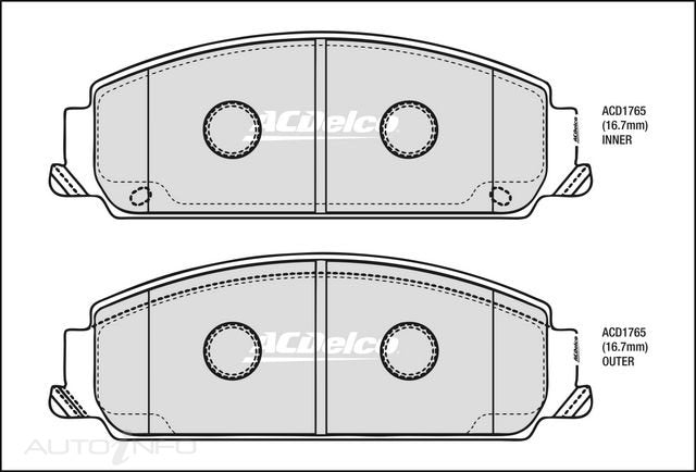 Brake Pads ACD1765