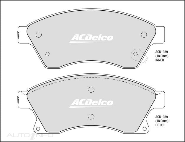 Brake Pads ACD1989