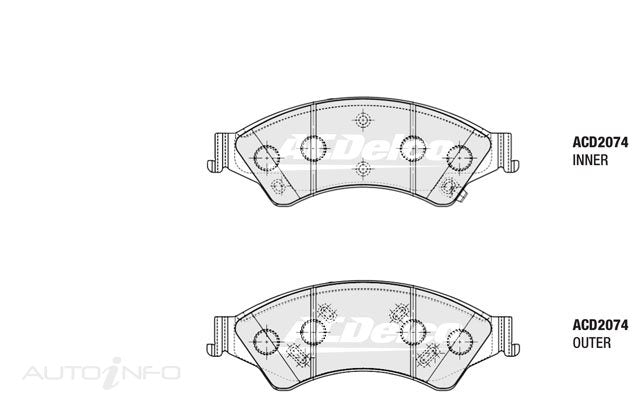 Brake Pads ACD2074