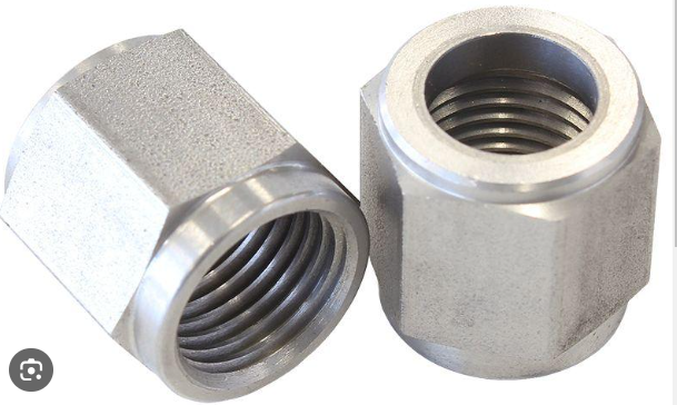 AEROFLOW-6AN STAINLESS STEEL TUBE NUT T0 3/8
