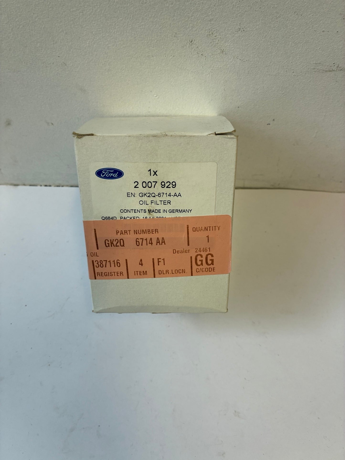Ford Transit Oil Filter