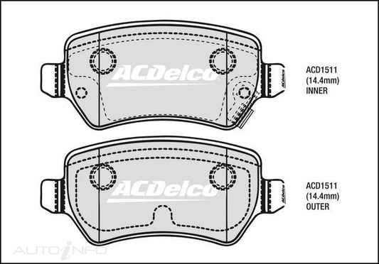 Brake Pads ACD1511