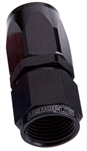 FITTING 8AN 100/150 SERIES STR SWIVEL HOSE END