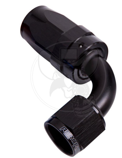 FITTING 100 SERIES TAPER 90 DEG SWIVEL HOSE END