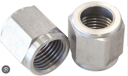 AEROFLOW-6AN STAINLESS STEEL TUBE NUT T0 3/8