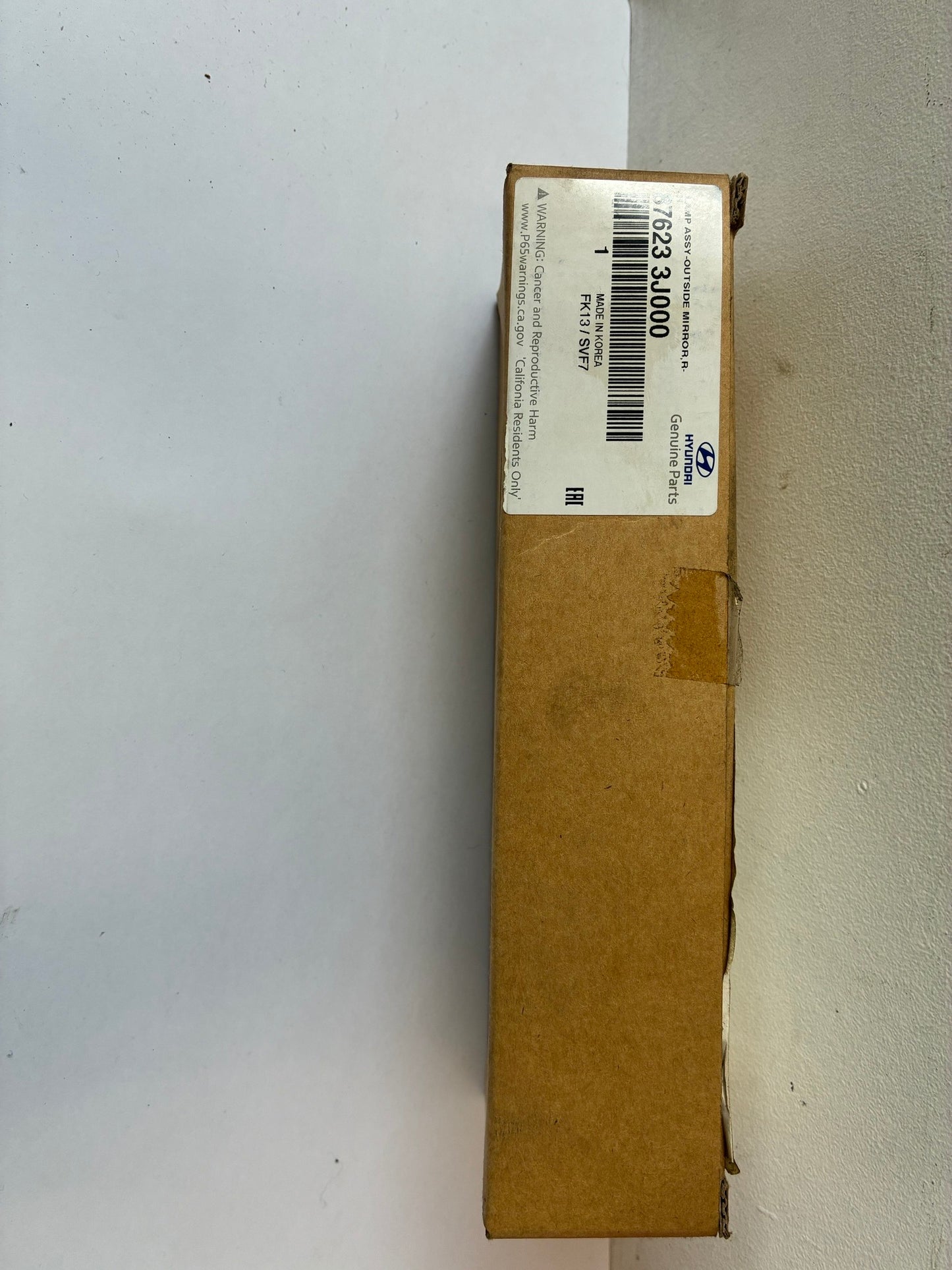 Hyundai Sante Fe RH Outside Mirror Signal Lamp Assy, 87623-3J000